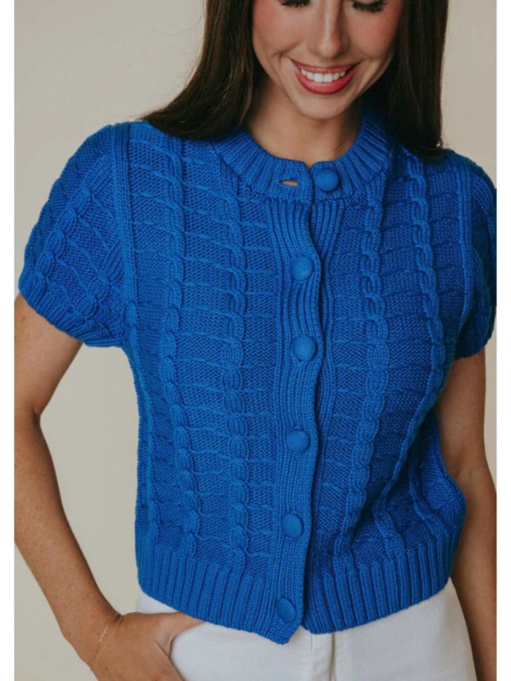 Zara Cable Knit Cardigan